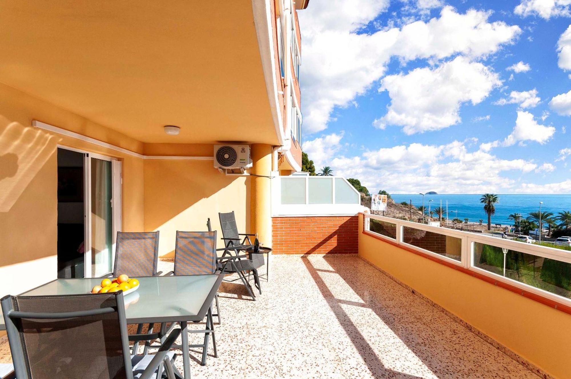 Primera Linea, Gran Terraza, Maravillosas Vistas, Alto Standing Villajoyosa Zewnętrze zdjęcie