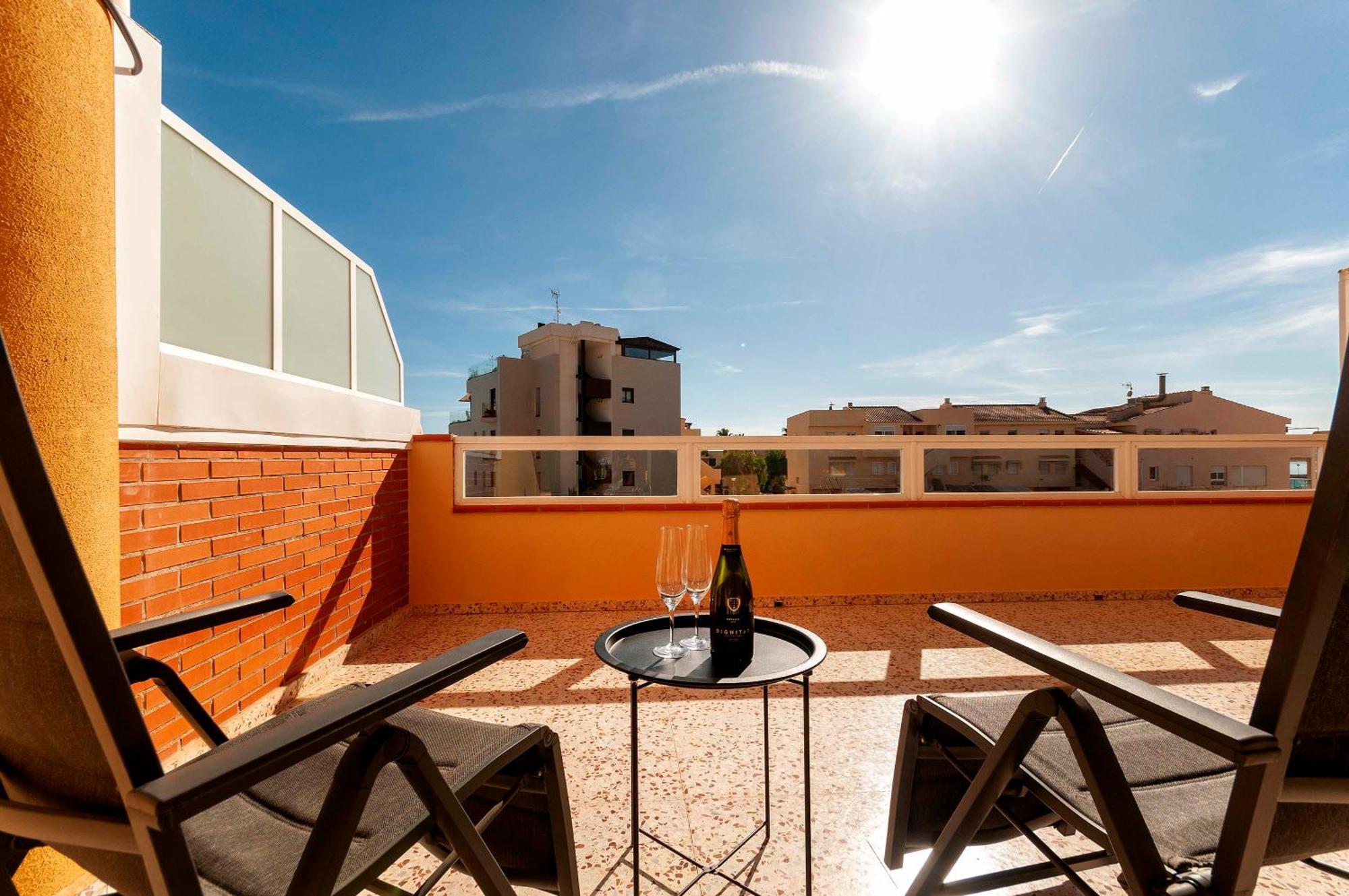 Primera Linea, Gran Terraza, Maravillosas Vistas, Alto Standing Villajoyosa Zewnętrze zdjęcie