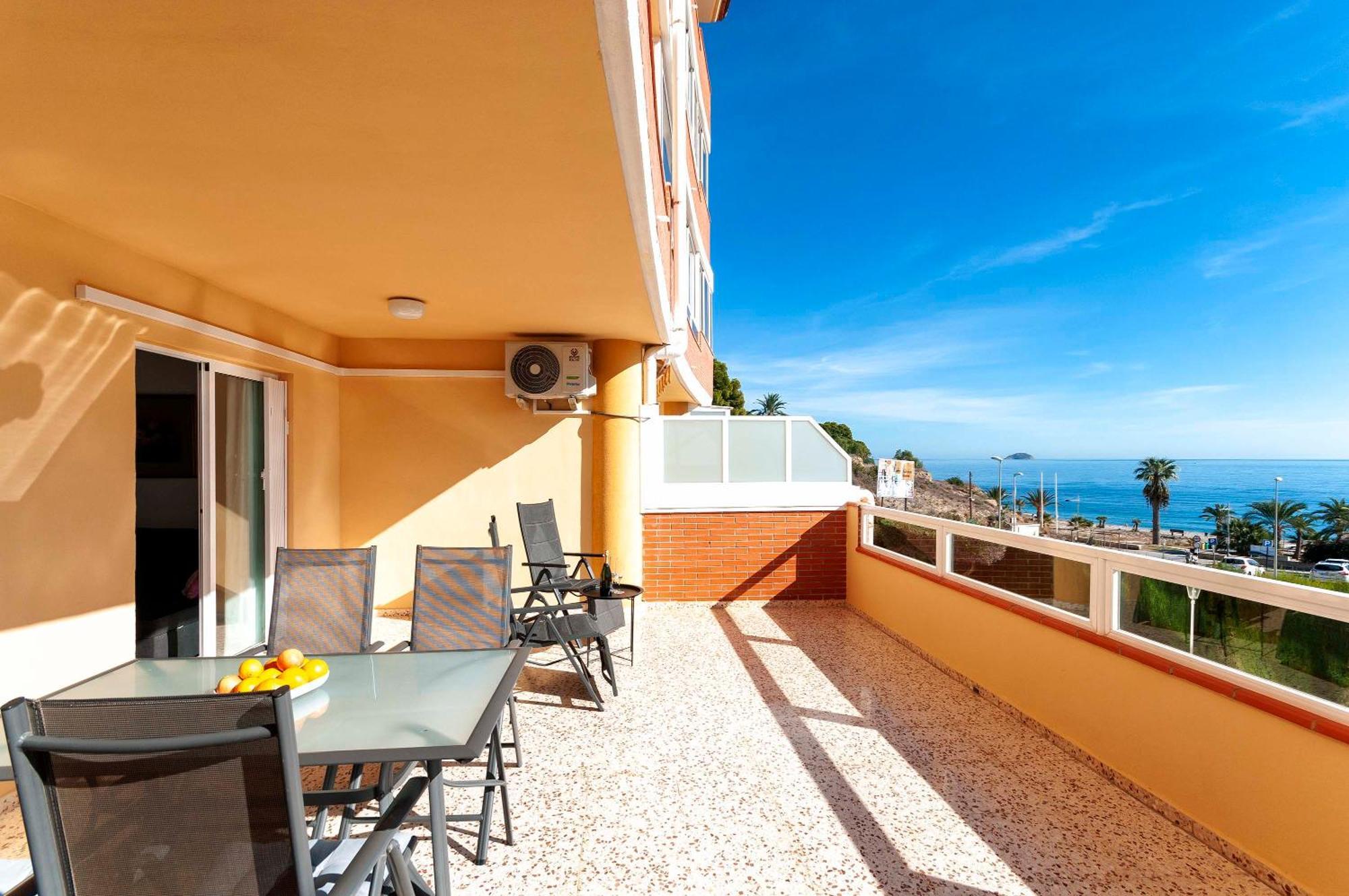 Primera Linea, Gran Terraza, Maravillosas Vistas, Alto Standing Villajoyosa Zewnętrze zdjęcie